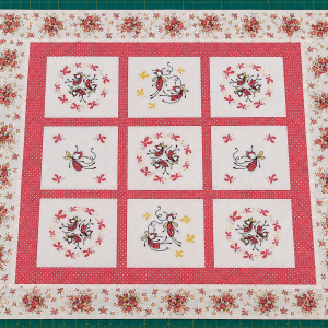 Butterfly Dance Pink/Rose Quilt Fabric KIT