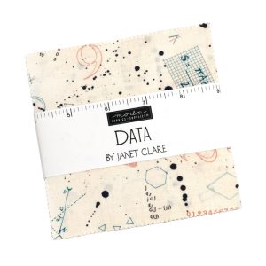Data Charm Square Applique, patchwork and quilting fabrics. Fabric Range by Janet Clare for Moda Fabrics.