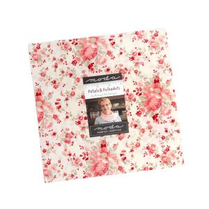 Petals & Polka Dots  Layer Cake Applique, patchwork and quilting fabrics. Range by Bunny Hill Designs for Moda Fabrics.
