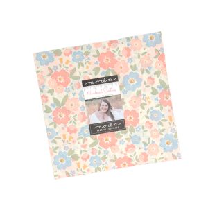Handmade Sweetness Layer Cake Applique, patchwork and quilting fabrics. Fabric Range by Heather Briggs of My Sew Quilty Life for Moda Fabrics.