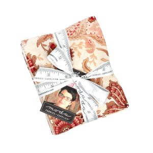 Le Jardin Rouge Fat Quarter Bundle Applique, patchwork and quilting fabric. Range by French General for Moda Fabrics.