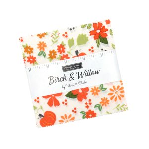 Birch & Willow Charm Square Applique, patchwork and quilting fabrics. Range by Sherri & Chelsi for Moda Fabrics.