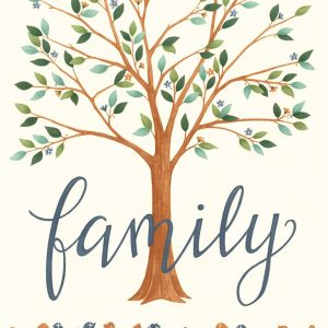 Family Tree 56166-11 PANEL Fabric Collection by Deb Strain for Moda Fabrics Applique, patchwork and quilting  cotton fabric.