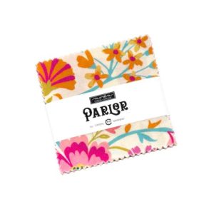 Parlor Mini Charm Applique, patchwork and quilting fabrics. Range by Crystal Manning for Moda Fabrics